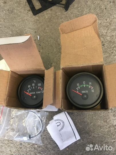 Датчики depo серия для яхт (Вольтметр и темп.ож)