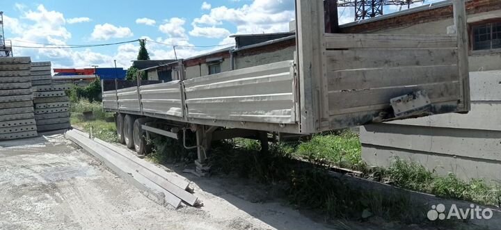 Полуприцеп бортовой Тонар 97461, 2007