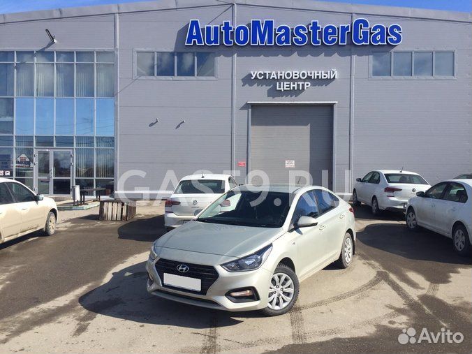 Установка гбо на Hyundai Solaris пропан omvl