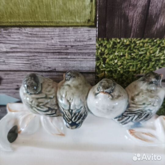 Статуэтка СССР. Воробьи. Зик