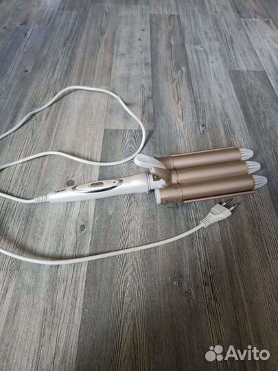 Плойка тройная для волос