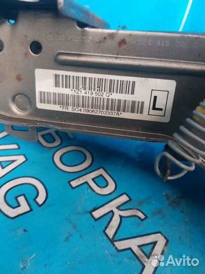 Шкода Суперба 2009. Рулевая колонка