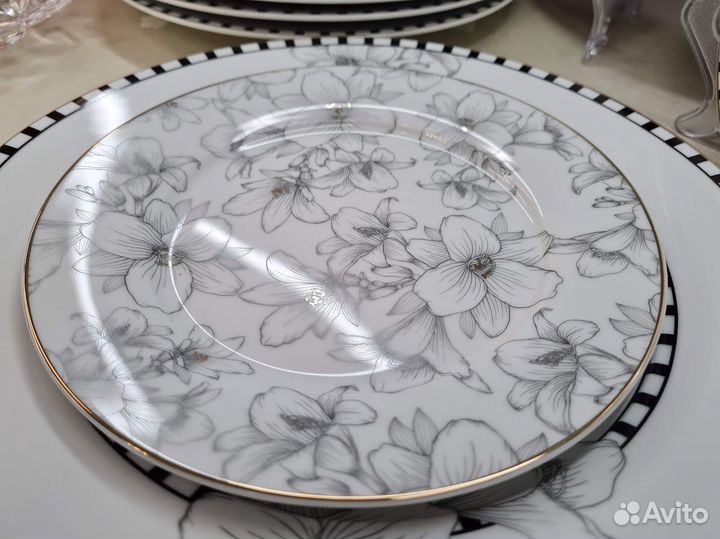 Сервиз столовый Elegant Mandala Турция 23 предмета