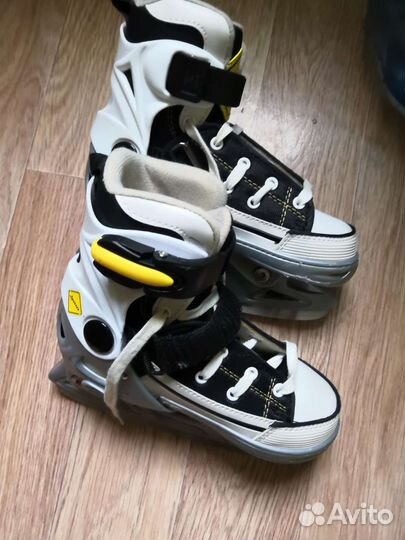 Коньки детские раздвижные 29-32р