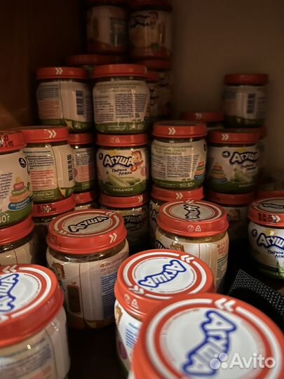 Детское питание. Пюре, каши