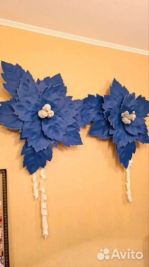 Ростовые цветы из изолона под заказ