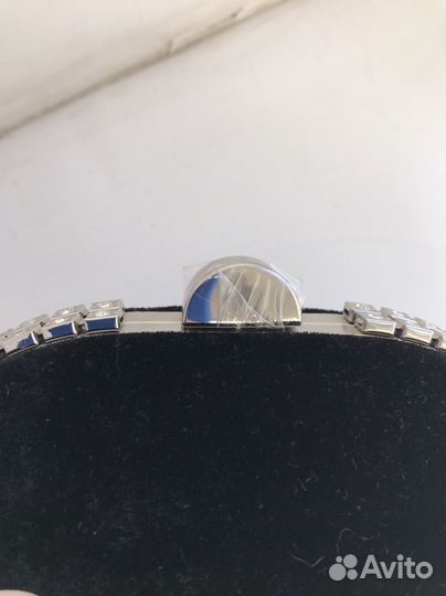 Бархатная сумка клатч