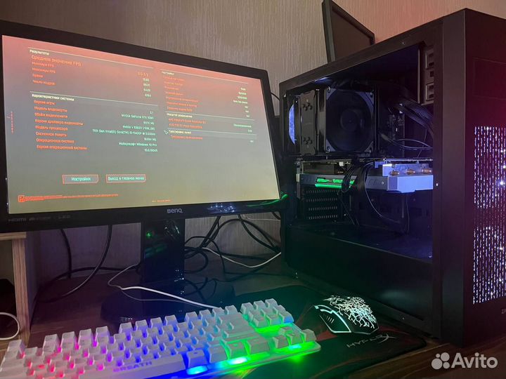 Игровой пк Полный комплект i5 11400f / GTX 1080