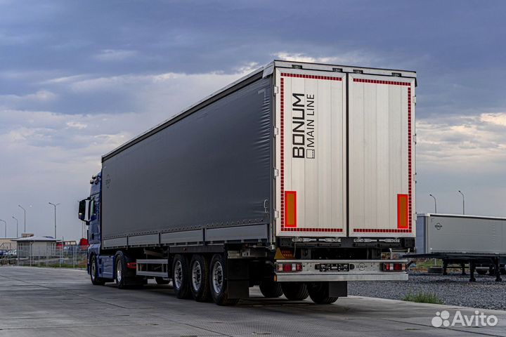 Полуприцеп шторно-бортовой Bonum 914296-03, 2023