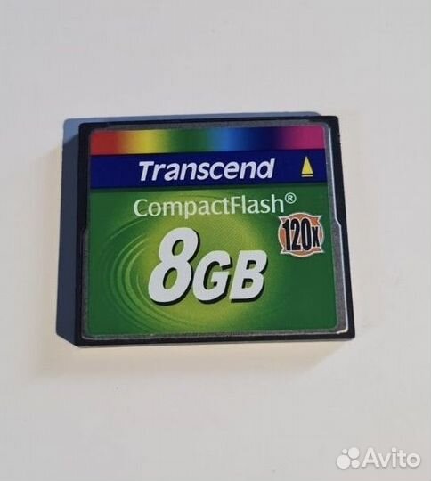Карта памяти CF transcend 8 GB