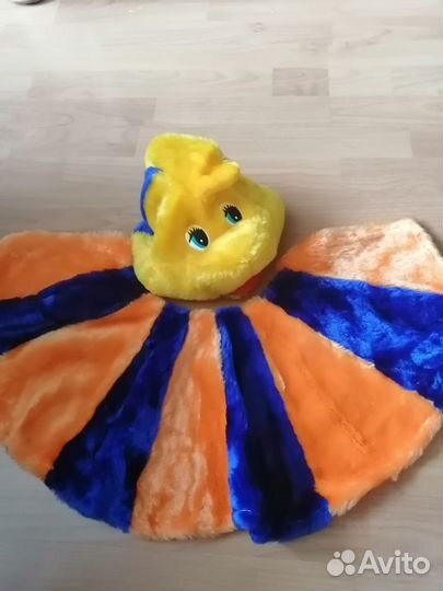 Костюм золотой рыбки