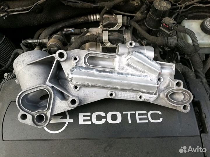 Теплообменник Opel Astra H, J, шевроле