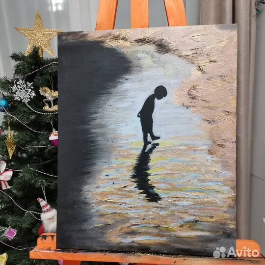 Картина акрилом