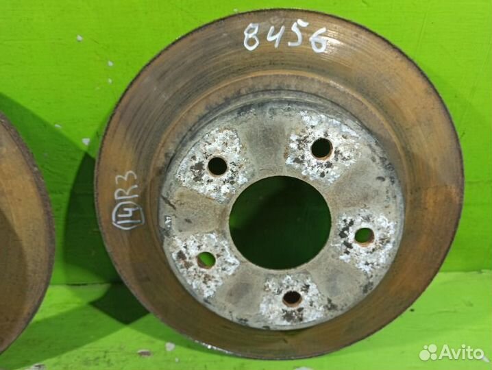 Диск тормозной задний Nissan Primera P12 седан