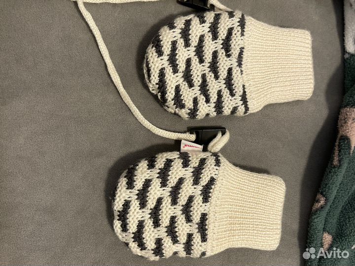 Варежки зимние reima 0