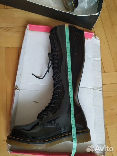 Dr. Martens,B60 20-EyeB новые, кожа, лак,оригинал