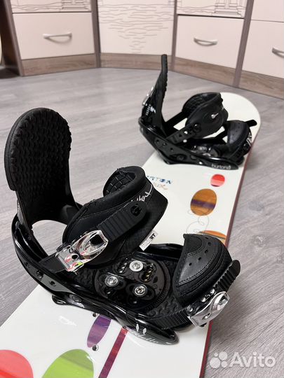 Сноуборд комплект Burton 147 + Burton как новый