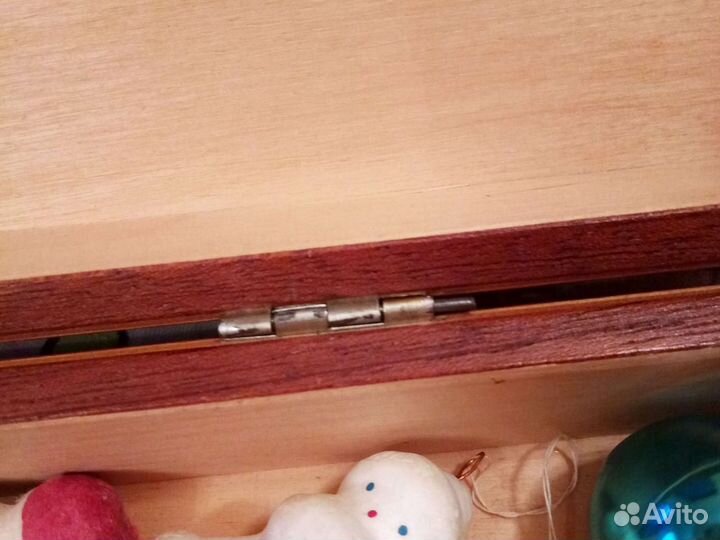 Шкатулка деревянная СССР