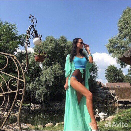 Пляжная туника, накидка