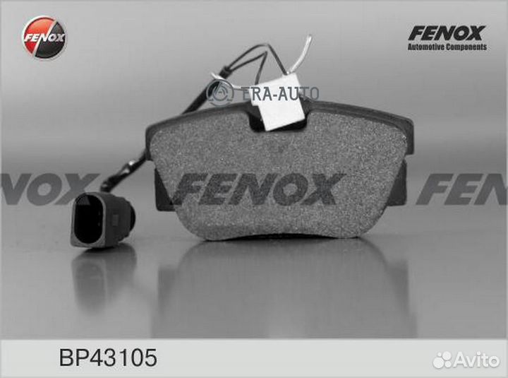 Fenox BP43105 Колодки торм.зад