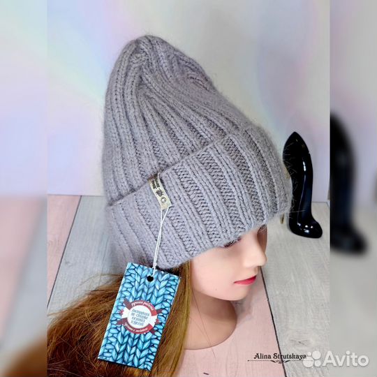 Шапка из пуха норки