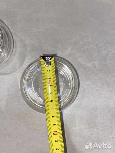 Стаканы с двойными стенками, дном