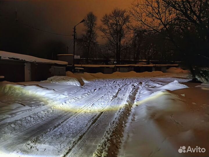 LED противотуманные фары на Chevrolet Cruze