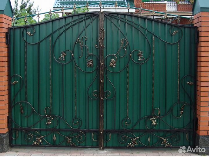 Кованые ворота