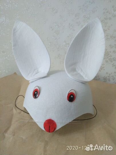 Шапочка Зайчик(новая)