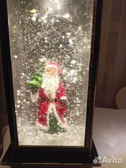 Новогодний музыкальный фонарь