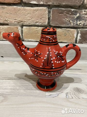 Кувшин -непроливайка из Туниса (ручная работа)