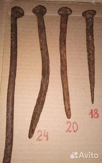 Гвозди кованые