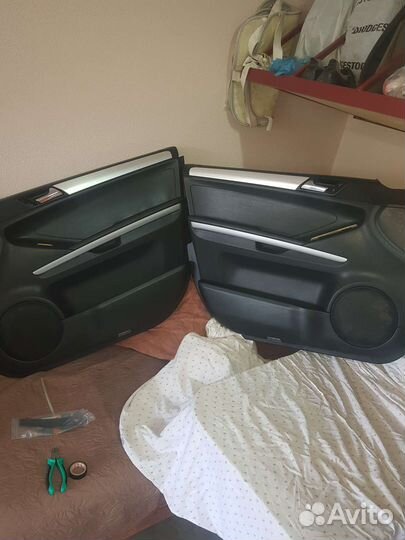 Обшивки дверей мерседес w 164 комплект