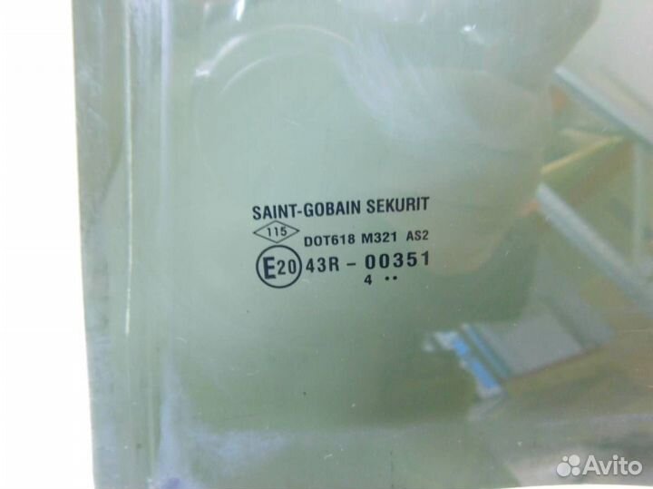 Стекло двери задней левой Renault Logan 2 2014