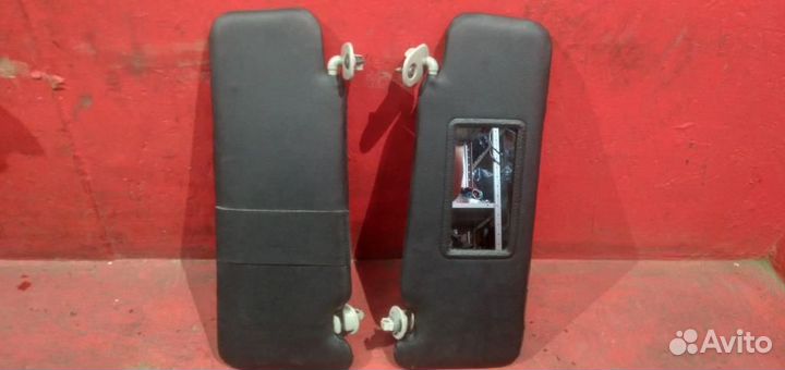 Сандеро 1 козырьки черные к-кт Renault Sandero