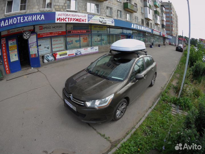 Багажник Бокс на крышу Citroen C4 хэтчб (2011-17)