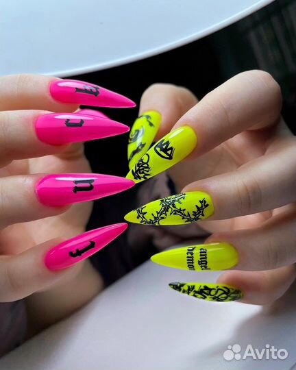 Маникюр гель лак