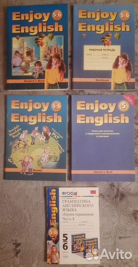 Enjoy English 1, 2, 3, 5-6, 7, 8