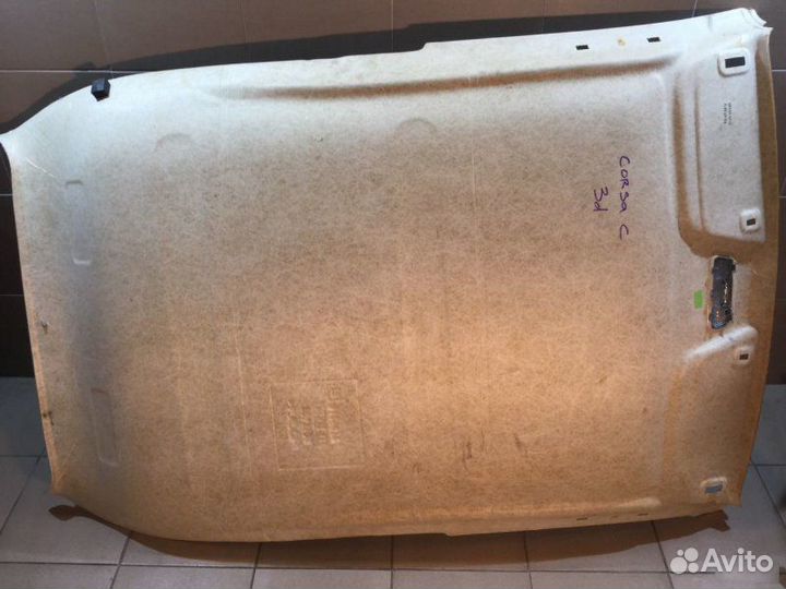 Обшивка потолка Opel Corsa C 2000-2006