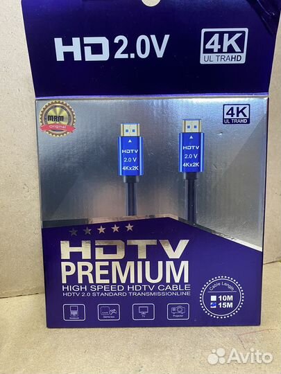 Кабель hdmi 4k
