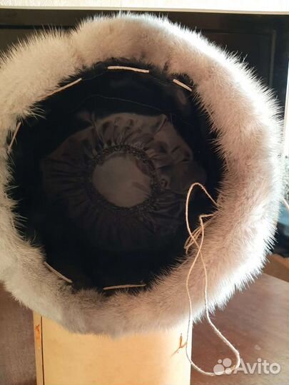 Шапка норковая женская новая