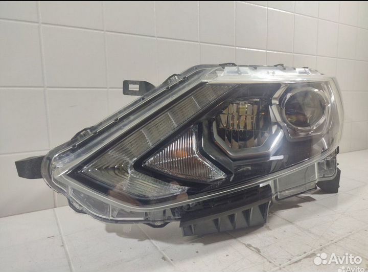 LED фары на ниссан кашкай