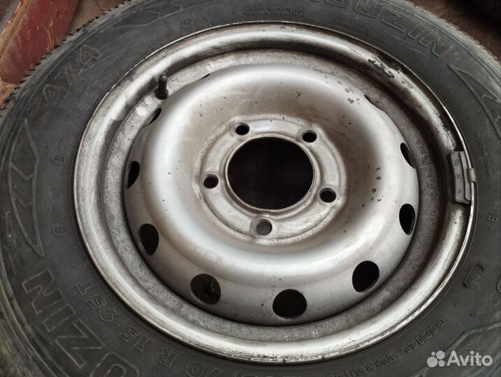 Стальные диски R15 5x139.7 Niva/Нива
