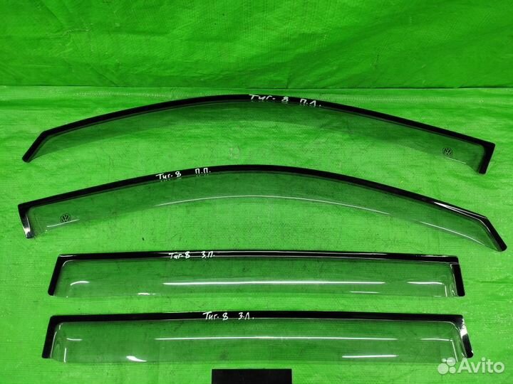 Ветровики комплект Volkswagen Tiguan 2007-2016