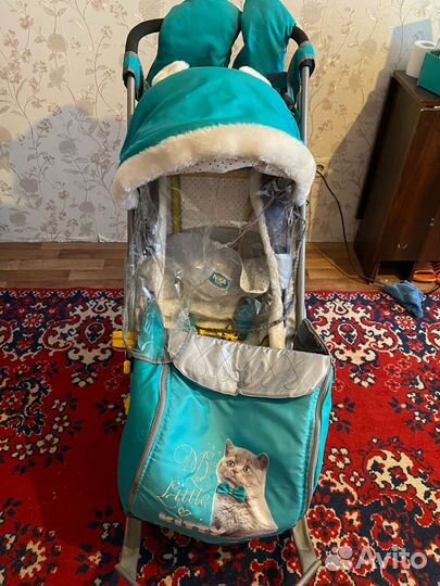 Санки коляска ника 7 2