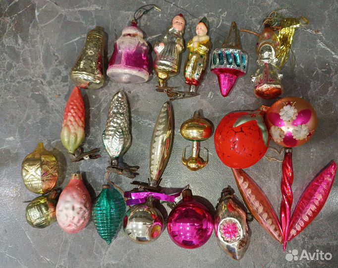 Елочные игрушки СССР