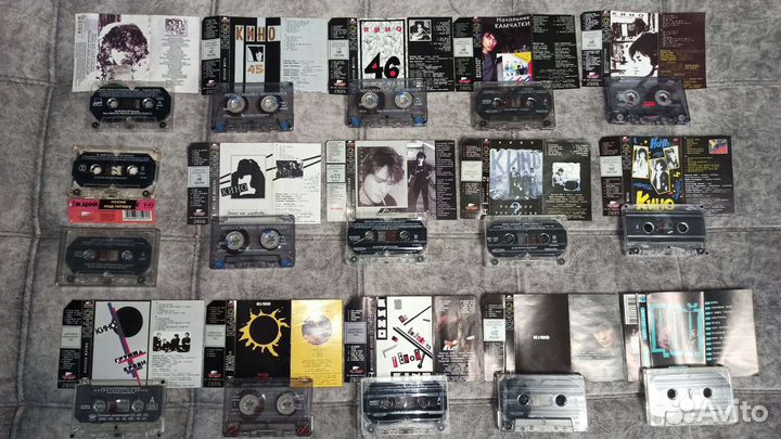 Коллекция кассет группы 