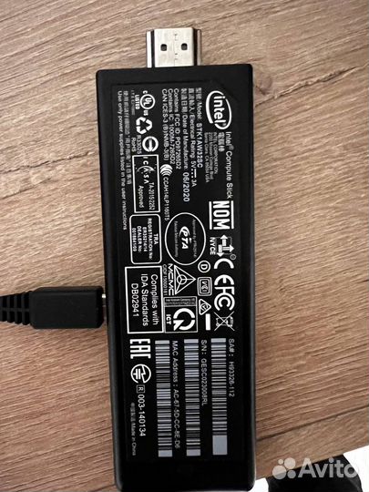 Микрокомпьютер Intel Compute Stick