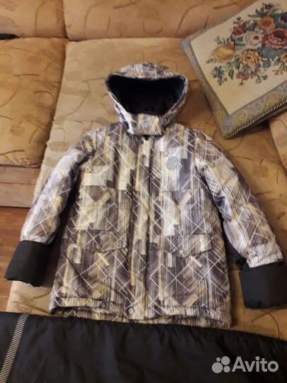 Куртка зимняя для мальчика 116-122