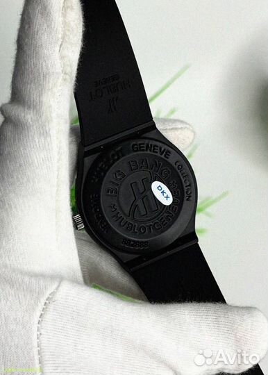 Наручные часы Hublot WHB3 чёрные (Арт.66114)